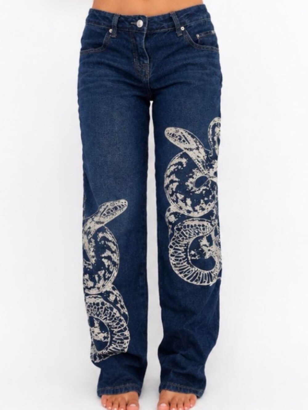 Ashley Mason Snake Jeans 9/29